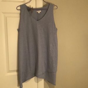 Sleeveless jersey from JJill